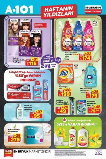 A101 15 - 21 KASIM İNDİRİMLERİ A101de bu hafta neler var İşte A101 15 - 21 Kasım indirimleri tamamı