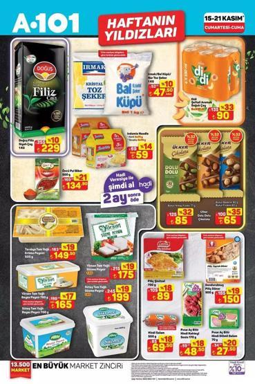 A101 15 - 21 KASIM İNDİRİMLERİ A101de bu hafta neler var İşte A101 15 - 21 Kasım indirimleri tamamı