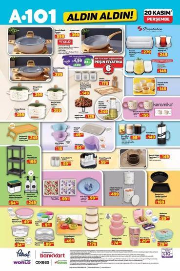 A101 15 - 21 KASIM İNDİRİMLERİ A101de bu hafta neler var İşte A101 15 - 21 Kasım indirimleri tamamı