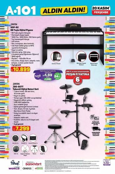 A101 15 - 21 KASIM İNDİRİMLERİ A101de bu hafta neler var İşte A101 15 - 21 Kasım indirimleri tamamı