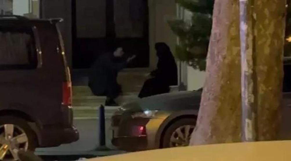 “Bıktım Artık Senden” Ünlü Çiftin Sokak Ortasındaki Hararetli Tartışması Kameralara Yansıdı