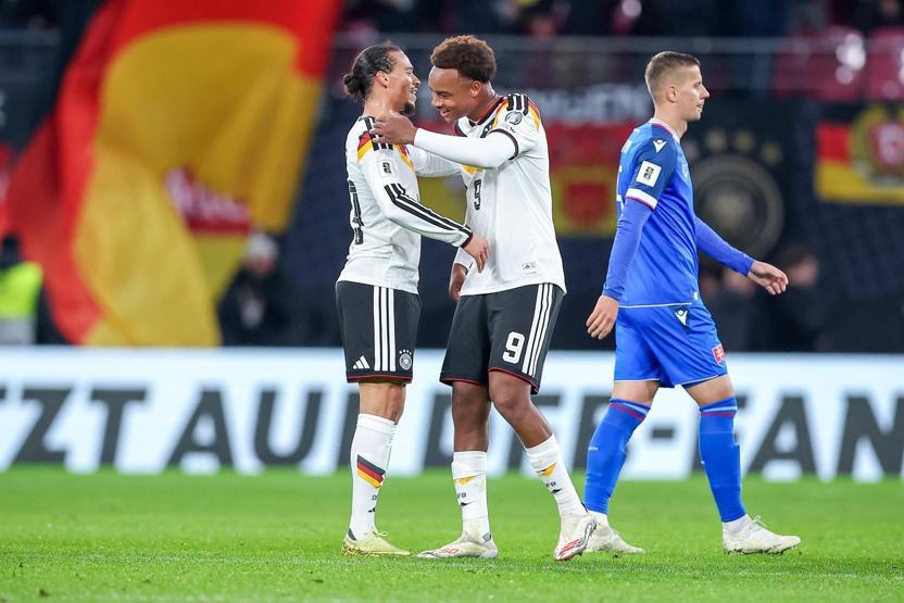 Galatasaraylı Leroy Sane duble yaptı; Almanya, Dünya Kupası biletini aldı