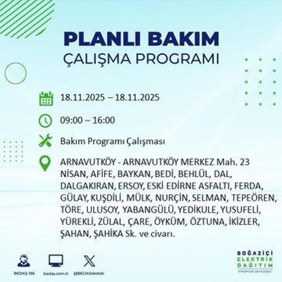 BEDAŞ İSTANBUL ELEKTRİK KESİNTİSİ 18 KASIM: İstanbulda Elektrikler Ne Zaman Gelecek İstanbul Elektrik Kesintisi Ne Zaman Bitecek