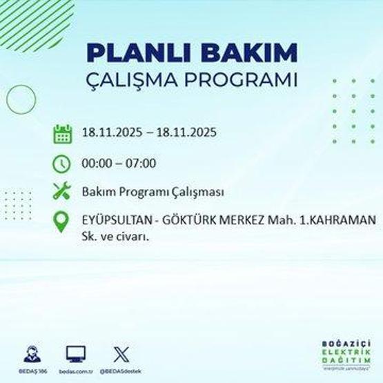 BEDAŞ İSTANBUL ELEKTRİK KESİNTİSİ 18 KASIM: İstanbulda Elektrikler Ne Zaman Gelecek İstanbul Elektrik Kesintisi Ne Zaman Bitecek
