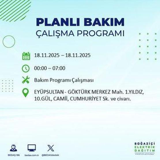 BEDAŞ İSTANBUL ELEKTRİK KESİNTİSİ 18 KASIM: İstanbulda Elektrikler Ne Zaman Gelecek İstanbul Elektrik Kesintisi Ne Zaman Bitecek