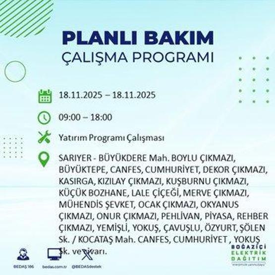 BEDAŞ İSTANBUL ELEKTRİK KESİNTİSİ 18 KASIM: İstanbulda Elektrikler Ne Zaman Gelecek İstanbul Elektrik Kesintisi Ne Zaman Bitecek