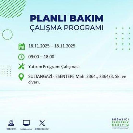 BEDAŞ İSTANBUL ELEKTRİK KESİNTİSİ 18 KASIM: İstanbulda Elektrikler Ne Zaman Gelecek İstanbul Elektrik Kesintisi Ne Zaman Bitecek
