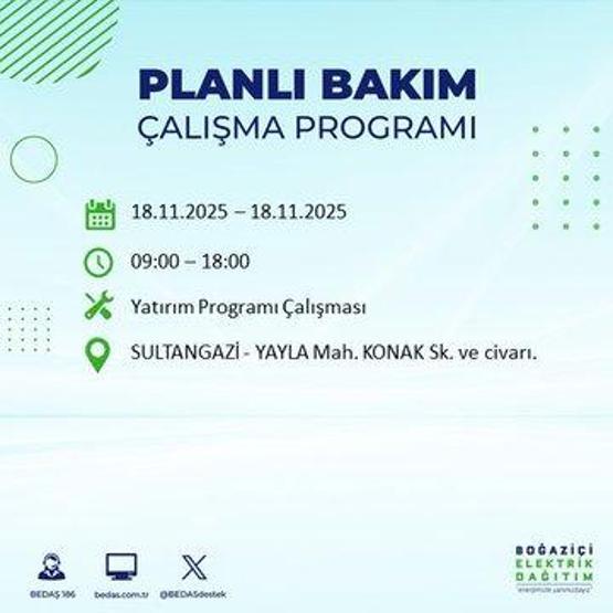 BEDAŞ İSTANBUL ELEKTRİK KESİNTİSİ 18 KASIM: İstanbulda Elektrikler Ne Zaman Gelecek İstanbul Elektrik Kesintisi Ne Zaman Bitecek