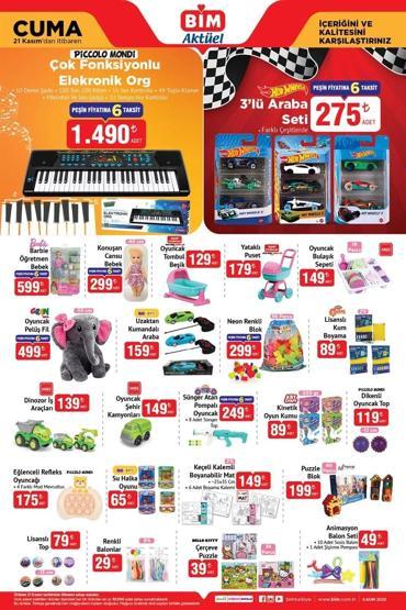 BİM AKTÜEL ÜRÜNLER KATALOĞU 21 KASIM 2025 | BİMde bu hafta neler var İşte tam liste...