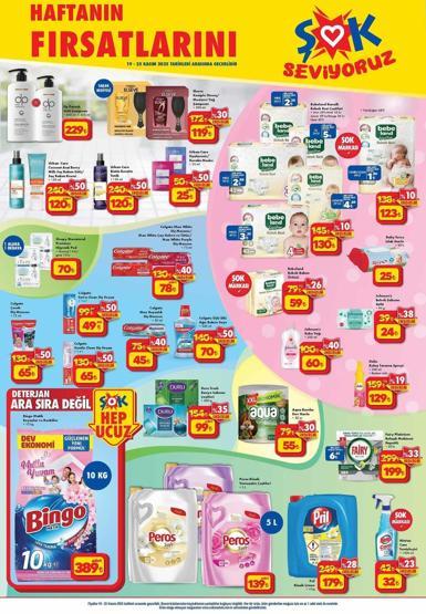 19-26 KASIM ŞOK AKTÜEL KATALOĞU: Şok Aktüel Kataloğunda Neler Var Bu Hafta ŞOKta Neler İndirimde