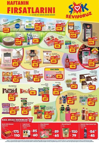 19-26 KASIM ŞOK AKTÜEL KATALOĞU: Şok Aktüel Kataloğunda Neler Var Bu Hafta ŞOKta Neler İndirimde