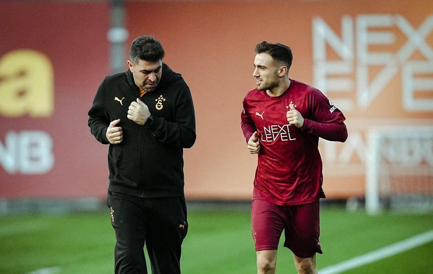 Galatasaray’da Gençlerbirliği mesaisi sürüyor