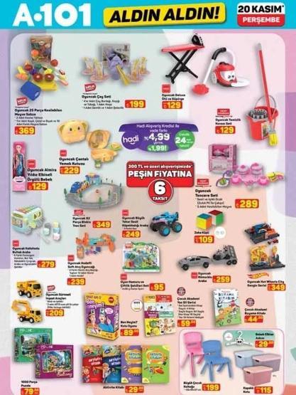 A101 20 KASIM İNDİRİMLERİ A101de bu hafta hangi ürünler indirimde İşte A101 20 Kasım indirim kataloğu tamamı