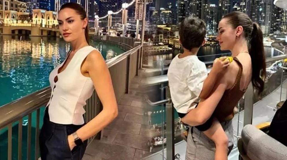 Dubaide Aşk Tazeleyen Fahriye Evcen ve Burak Özçivitten Romantik Paylaşımlar