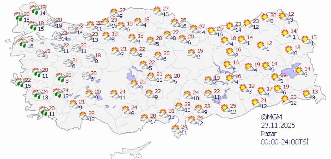 SON DAKİKA HAVA DURUMU HABERLERİ 21 KASIM 2025 | Ankara, İzmir ve İstanbulda hava nasıl olacak Meteoroloji uyardı Hızı 70 kmyi bulacak