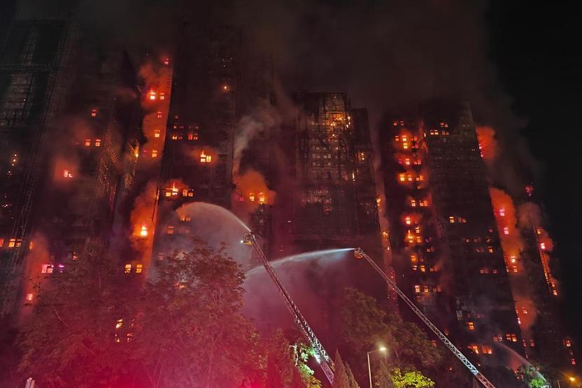 Hong Kongda tarihi felaket Can kaybı 75e yükseldi, 280 kişi kayıp