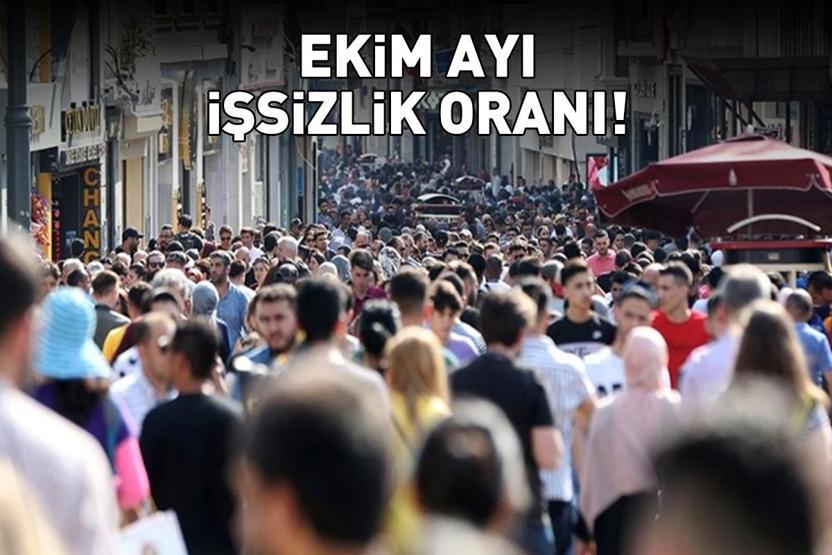 EKİM AYI 2025 İŞSİZLİK ORANI | TÜİK açıkladı Ekim ayı işsizlik oranı ne kadar oldu, yüzde kaç