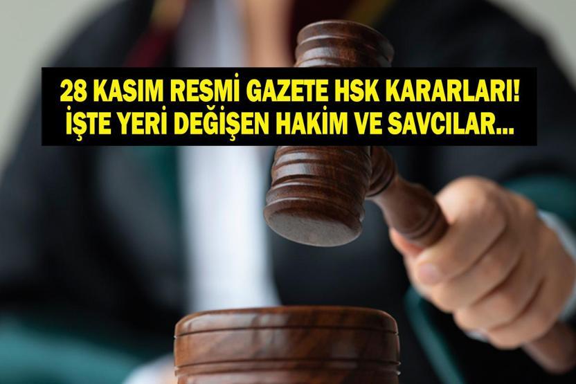 HSK ATAMA KARARLARI 2025: Adalet Bakanlığı Kararnamesi ile Yeri Değişen Hakimler ve Savcılar Listesi Resmi Gazetede Yayımlandı...