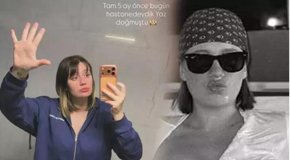 Doğumdan Aylar Sonra İlk Kare Gizem Karaca’dan Duygusal “5 Ay Önce” Paylaşımı