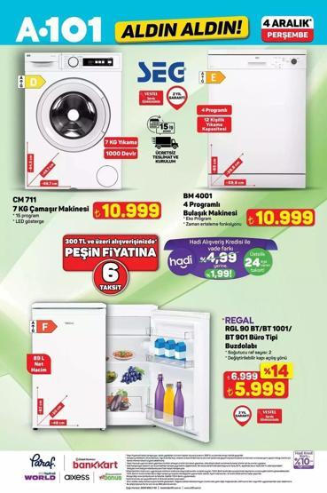 4 ARALIK 2025 A101 AKTÜEL ÜRÜNLER KATALOĞU | Bu hafta A101de neler var Işıklı Terapi Maskesi ve Daha Fazlası İndirimde