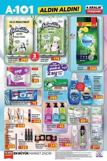 4 ARALIK 2025 A101 AKTÜEL ÜRÜNLER KATALOĞU | Bu hafta A101de neler var Işıklı Terapi Maskesi ve Daha Fazlası İndirimde