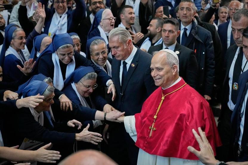 Papa Leo, Lübnandaki temaslarını sürdürüyor