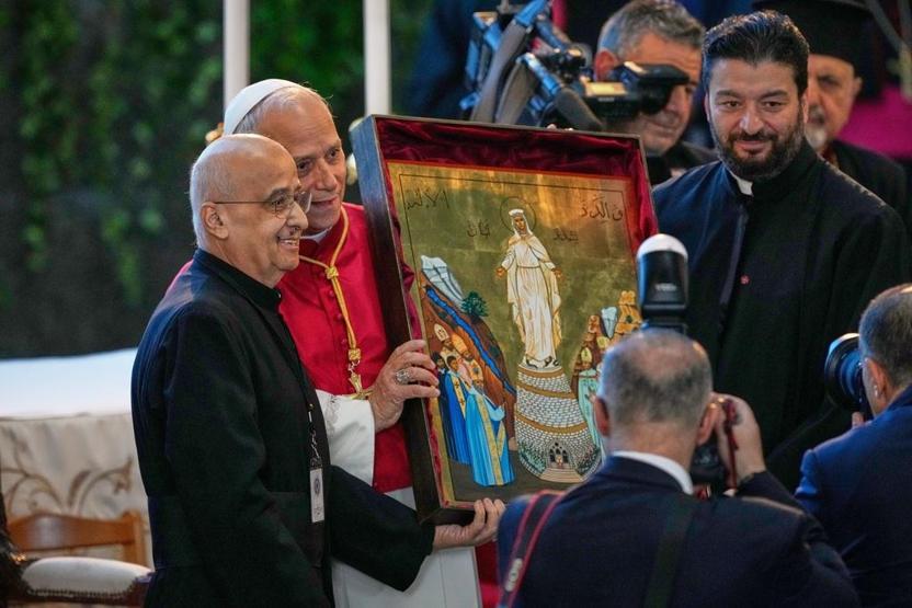 Papa Leo, Lübnandaki temaslarını sürdürüyor