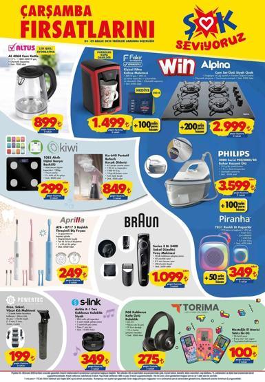 ŞOK 3 - 9 ARALIK KATALOĞU ŞOKta bu hafta neler var İşte ŞOK 3 - 9 Aralık kataloğu