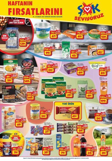 ŞOK 3 - 9 ARALIK KATALOĞU ŞOKta bu hafta neler var İşte ŞOK 3 - 9 Aralık kataloğu