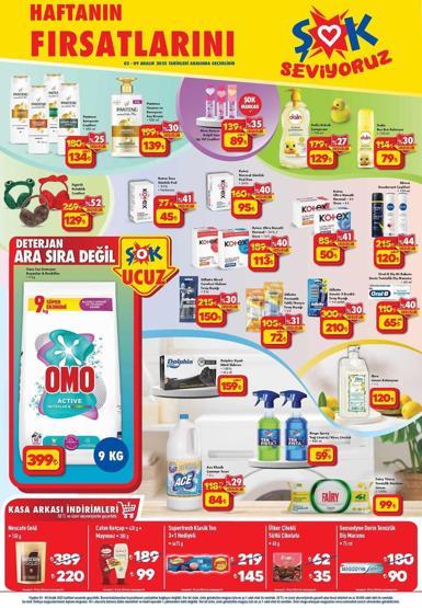 ŞOK 3 - 9 ARALIK KATALOĞU ŞOKta bu hafta neler var İşte ŞOK 3 - 9 Aralık kataloğu