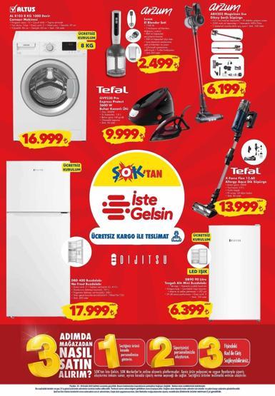ŞOK 3 - 9 ARALIK KATALOĞU ŞOKta bu hafta neler var İşte ŞOK 3 - 9 Aralık kataloğu