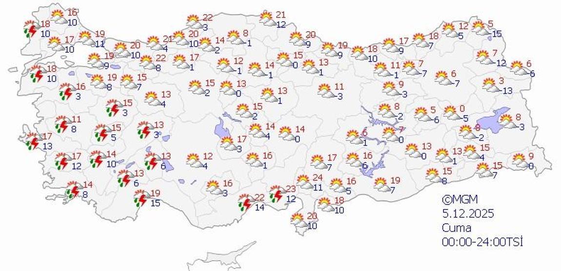 SON DAKİKA HAVA DURUMU HABERLERİ 2 ARALIK 2025 | Ankara, İzmir ve İstanbulda hava nasıl olacak Meteoroloji uyardı: Rize, Artvin, Muş, Bitlis, Van...