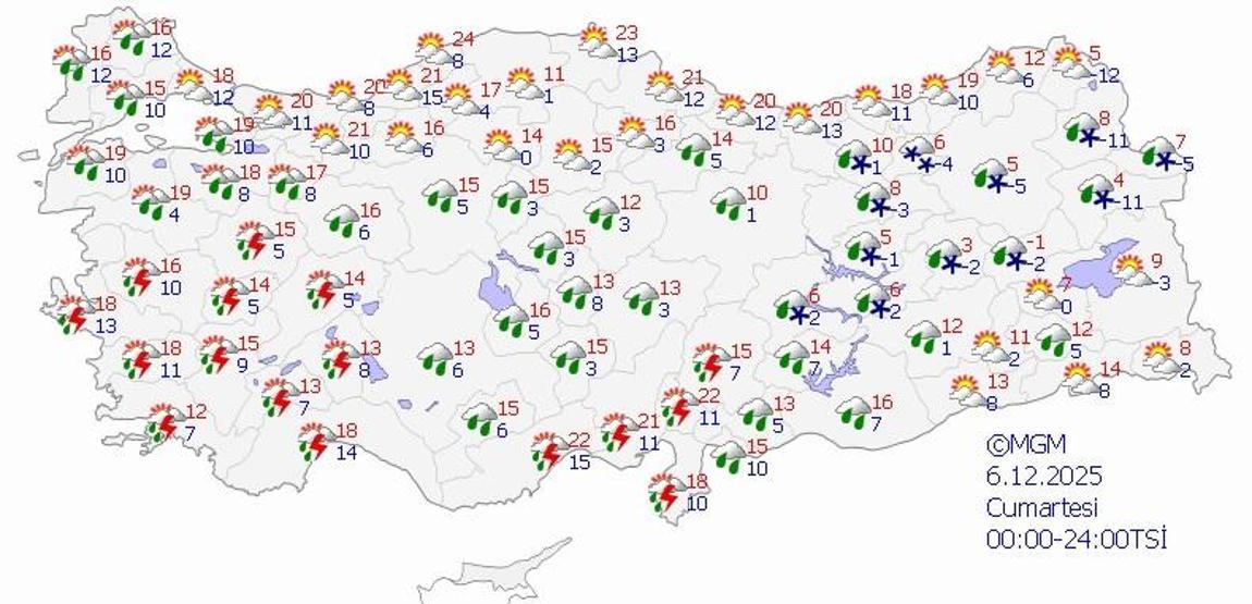 SON DAKİKA HAVA DURUMU HABERLERİ 2 ARALIK 2025 | Ankara, İzmir ve İstanbulda hava nasıl olacak Meteoroloji uyardı: Rize, Artvin, Muş, Bitlis, Van...
