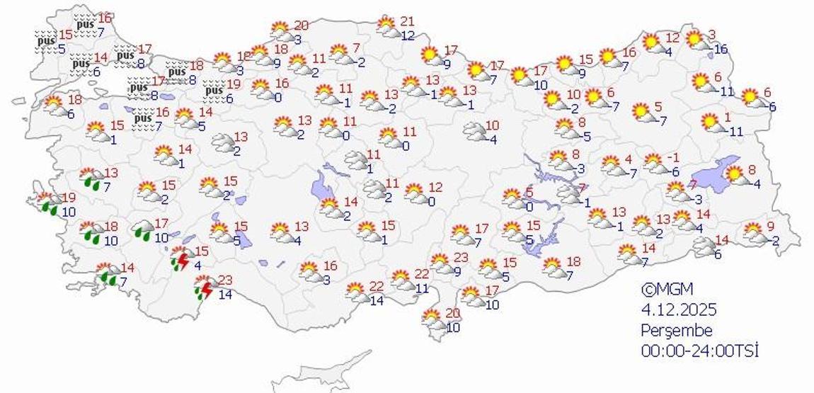 SON DAKİKA HAVA DURUMU HABERLERİ 2 ARALIK 2025 | Ankara, İzmir ve İstanbulda hava nasıl olacak Meteoroloji uyardı: Rize, Artvin, Muş, Bitlis, Van...