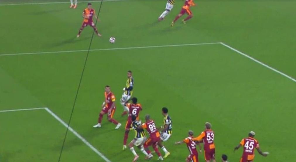 Derbinin tartışmalı pozisyonları incelendi Fenerbahçenin gol iptali doğru mu