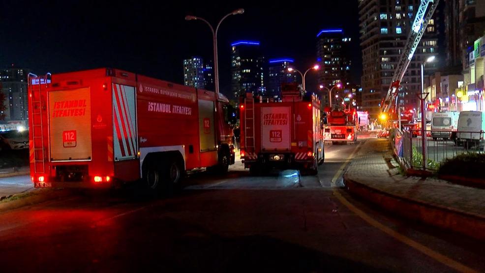 Başakşehir’de korkutan restoran yangını