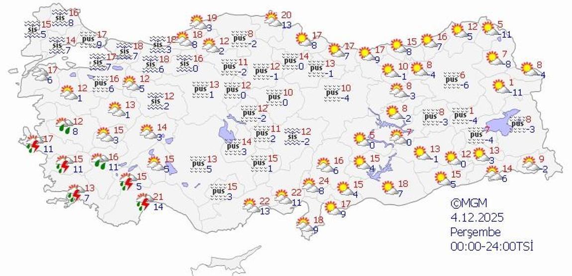 SON DAKİKA HAVA DURUMU HABERLERİ 3 ARALIK 2025 | İstanbul yağmurlu mu, bugün hava nasıl olacak Meteoroloji saat verdi Göz gözü görmeyecek