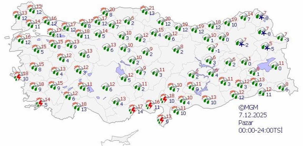 SON DAKİKA HAVA DURUMU HABERLERİ 3 ARALIK 2025 | İstanbul yağmurlu mu, bugün hava nasıl olacak Meteoroloji saat verdi Göz gözü görmeyecek
