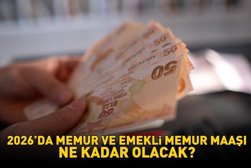 2026da memur ve emekli memur maaşı ne kadar olacak, yüzde kaç zam gelir EMEKLİ MEMUR MAAŞ ZAMMI ENFLASYON FARKI