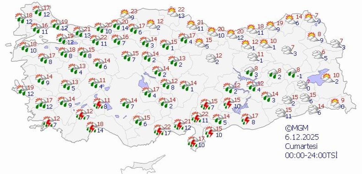 SON DAKİKA HAVA DURUMU HABERLERİ 4 ARALIK 2025 | Bugün hava nasıl olacak Şemsiyelerinizi hazırlayın Meteoroloji uyardı: İzmir, Aydın, Muğla...