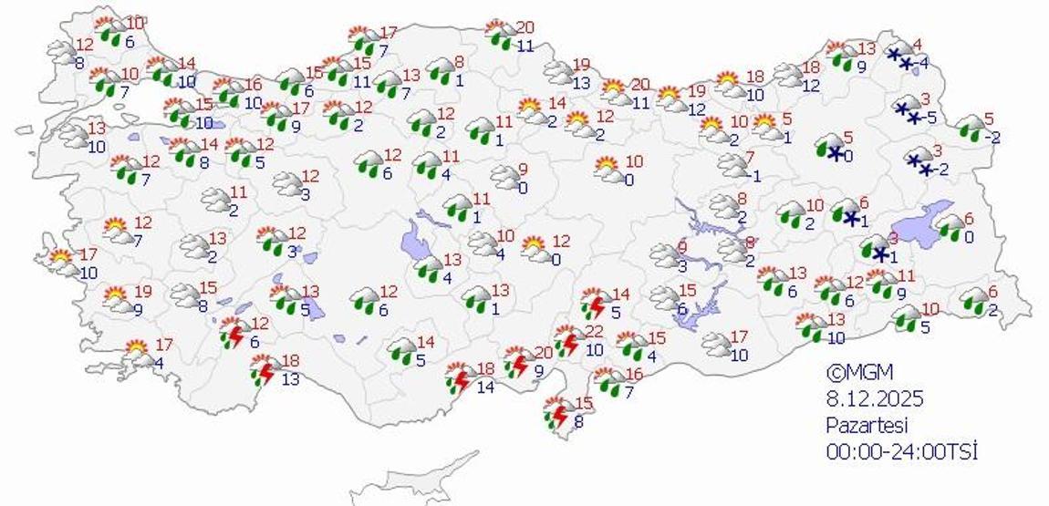 SON DAKİKA HAVA DURUMU HABERLERİ 4 ARALIK 2025 | Bugün hava nasıl olacak Şemsiyelerinizi hazırlayın Meteoroloji uyardı: İzmir, Aydın, Muğla...