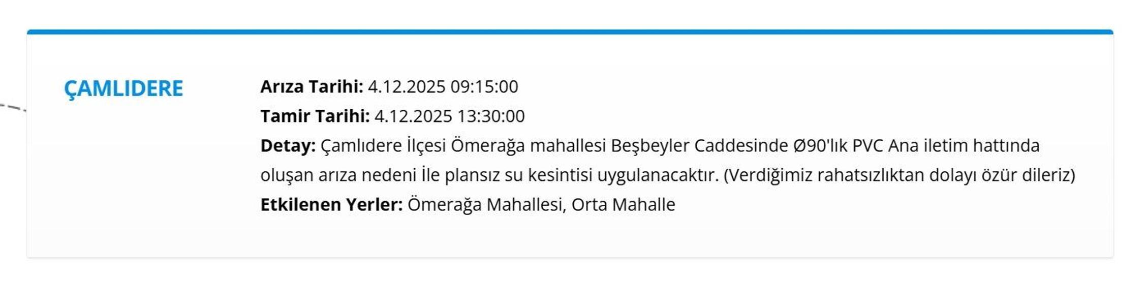 4 ARALIK ANKARA SU KESİNTİSİ: ASKİ Ankara Su Kesintisi Ne Zaman Bitecek, Sular Ne Zaman Gelecek