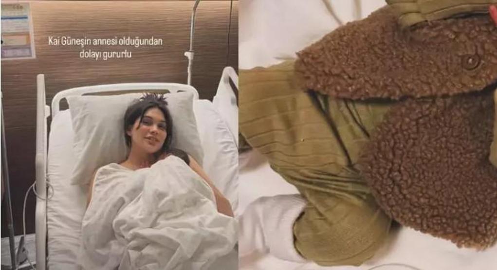 Beste Kökdemir, Anne Olmanın Mutluluğunu Paylaştı Oğlu Güneş ile İlk Fotoğrafı