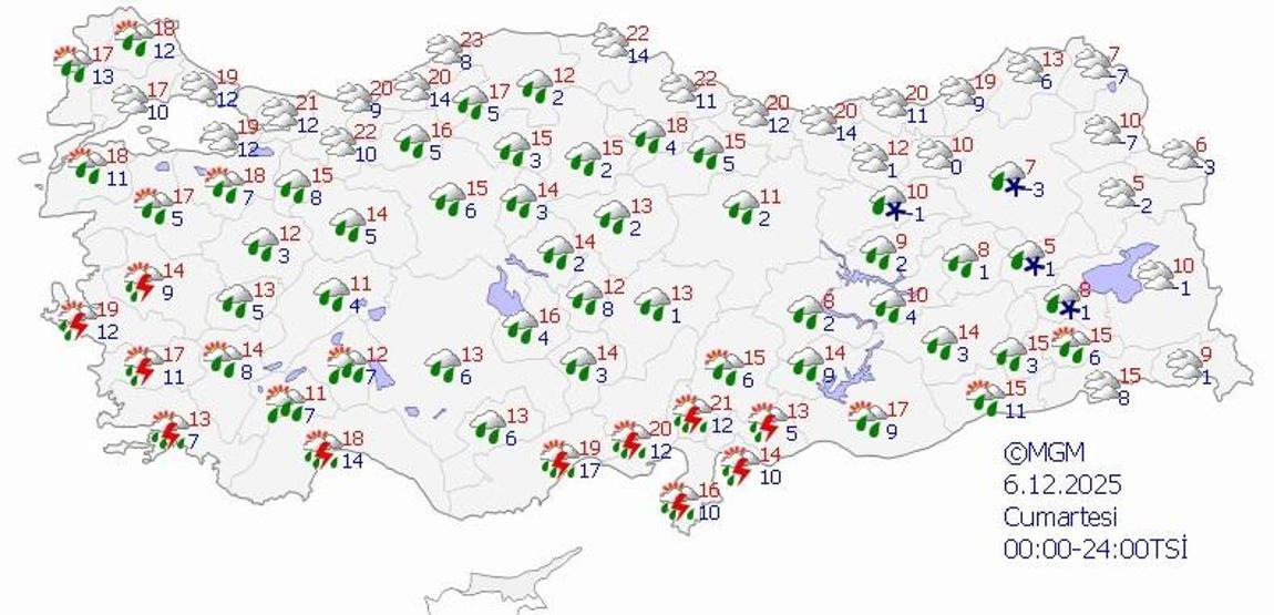SON DAKİKA HAVA DURUMU HABERLERİ 5 ARALIK 2025 | Bugün hava nasıl olacak Kuvvetli geliyor Meteoroloji uyardı: İzmir, Aydın, Denizli, Antalya, Muğla...