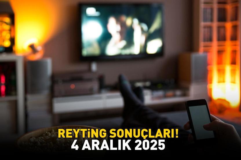 4 ARALIK 2025 REYTİNG SONUÇLARI | Reyting sonuçlarında kim birinci oldu Uzak Şehir, Kim Milyoner Olmak İster, MasterChef...