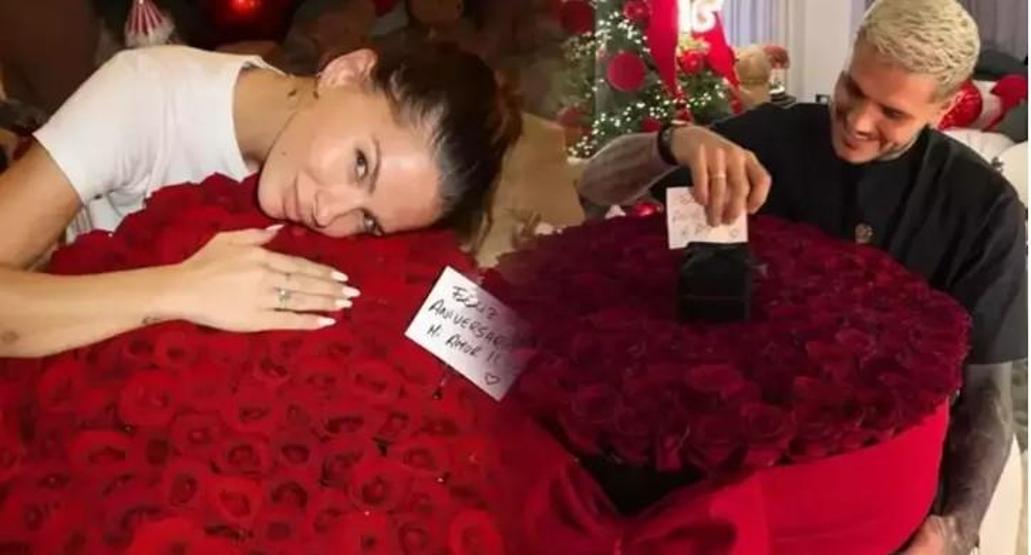 Icardi ve Sevgilisi China Suarezden Aşk Dolu Paylaşım Yüzük ve Romantik Pozlar Gündemde