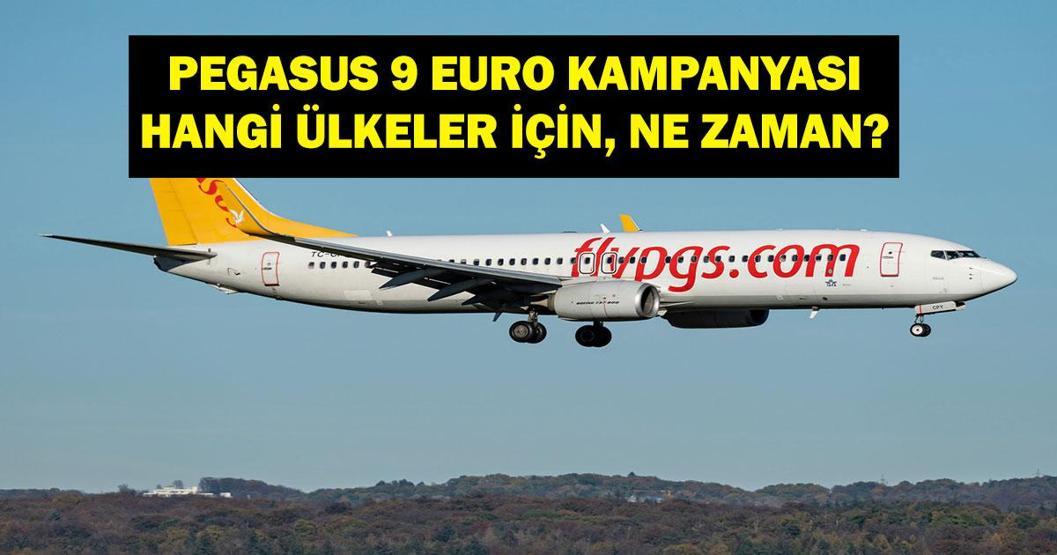 9 EURO PEGASUS KAMPANYASI ARALIK 2025: Pegasus Ucuz Uçak Bileti Kampanyası Hangi Ülkelerde Geçerli Pegasus Kampanyası Uçuş Tarihleri Ne Ucuza Bilet Nasıl Alınır