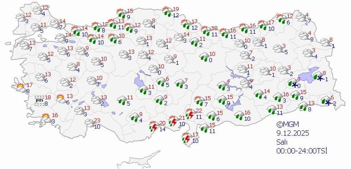 SON DAKİKA HAVA DURUMU HABERLERİ 6 ARALIK 2025 | Ankara, İzmir ve İstanbulda hava nasıl olacak Meteoroloji uyardı Hafta sonu şemsiyesiz dışarı çıkmayın