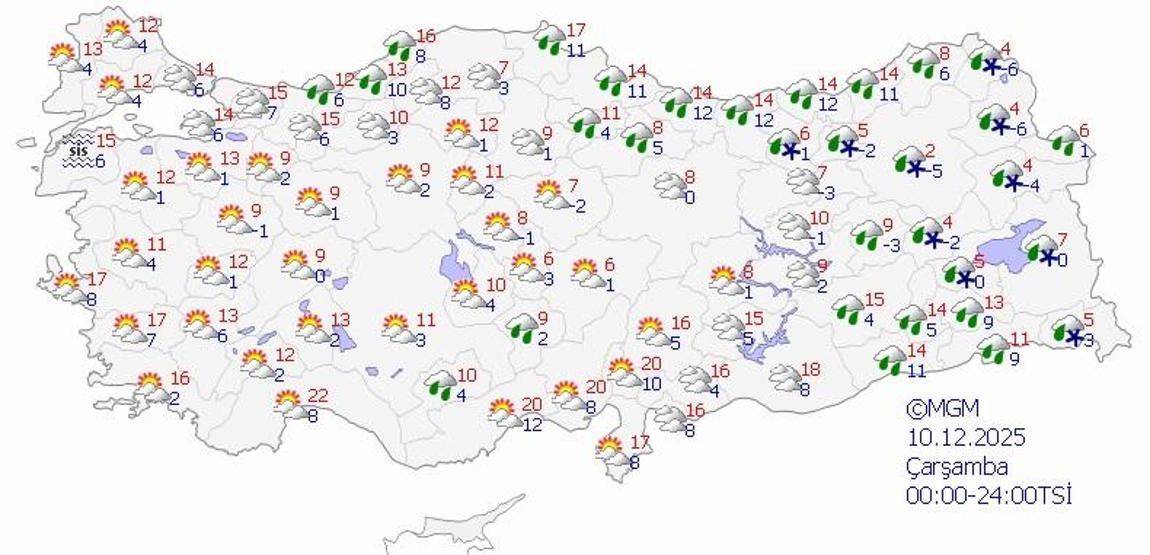 SON DAKİKA HAVA DURUMU HABERLERİ 6 ARALIK 2025 | Ankara, İzmir ve İstanbulda hava nasıl olacak Meteoroloji uyardı Hafta sonu şemsiyesiz dışarı çıkmayın