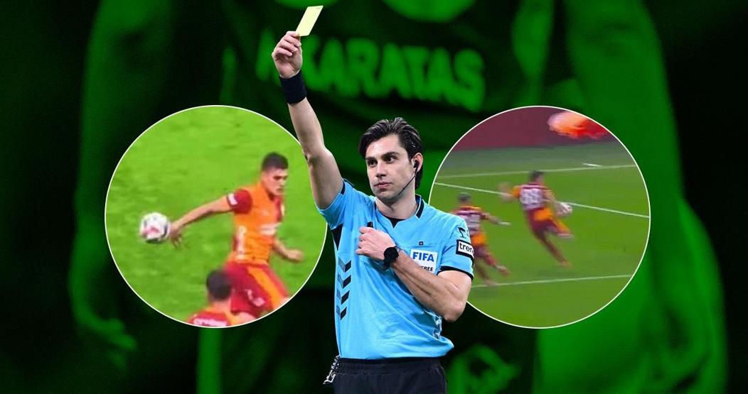 Galatasaray - Samsunspor maçı tartışmalı pozisyonlar Penaltı için net yorum...